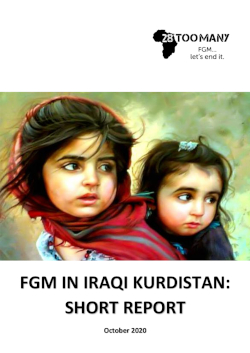 FGM/C in Iraqi Kurdistan: Short Report (2020, English)